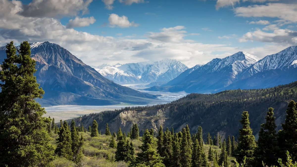 Rooftop solar arrays ensure continuous tablet power even during severe mountain winter weather.