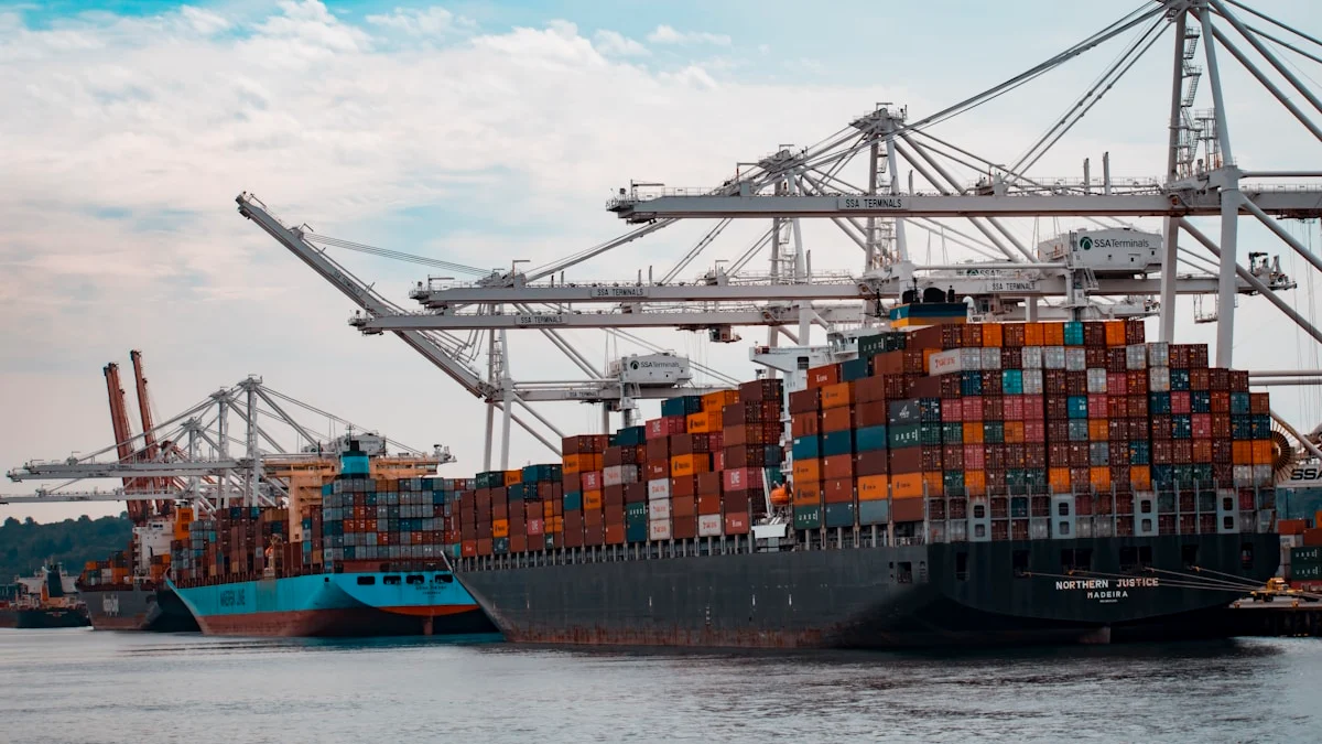 Pre-cleared vessel manifests allow automated cranes to stage unloading sequences prior to berthing.